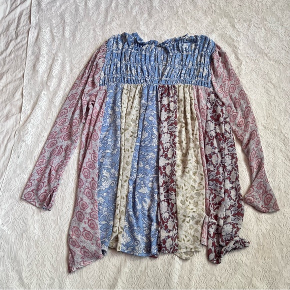 Free People Merrie Mix print tunic - Picture 9 of 9